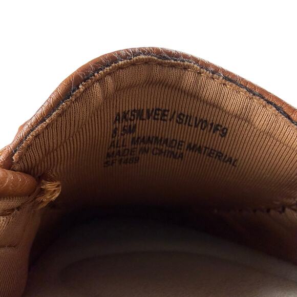 Anne Klein Women's Chrystie Moccasin Cognac 8.5M - Picture 4 of 4